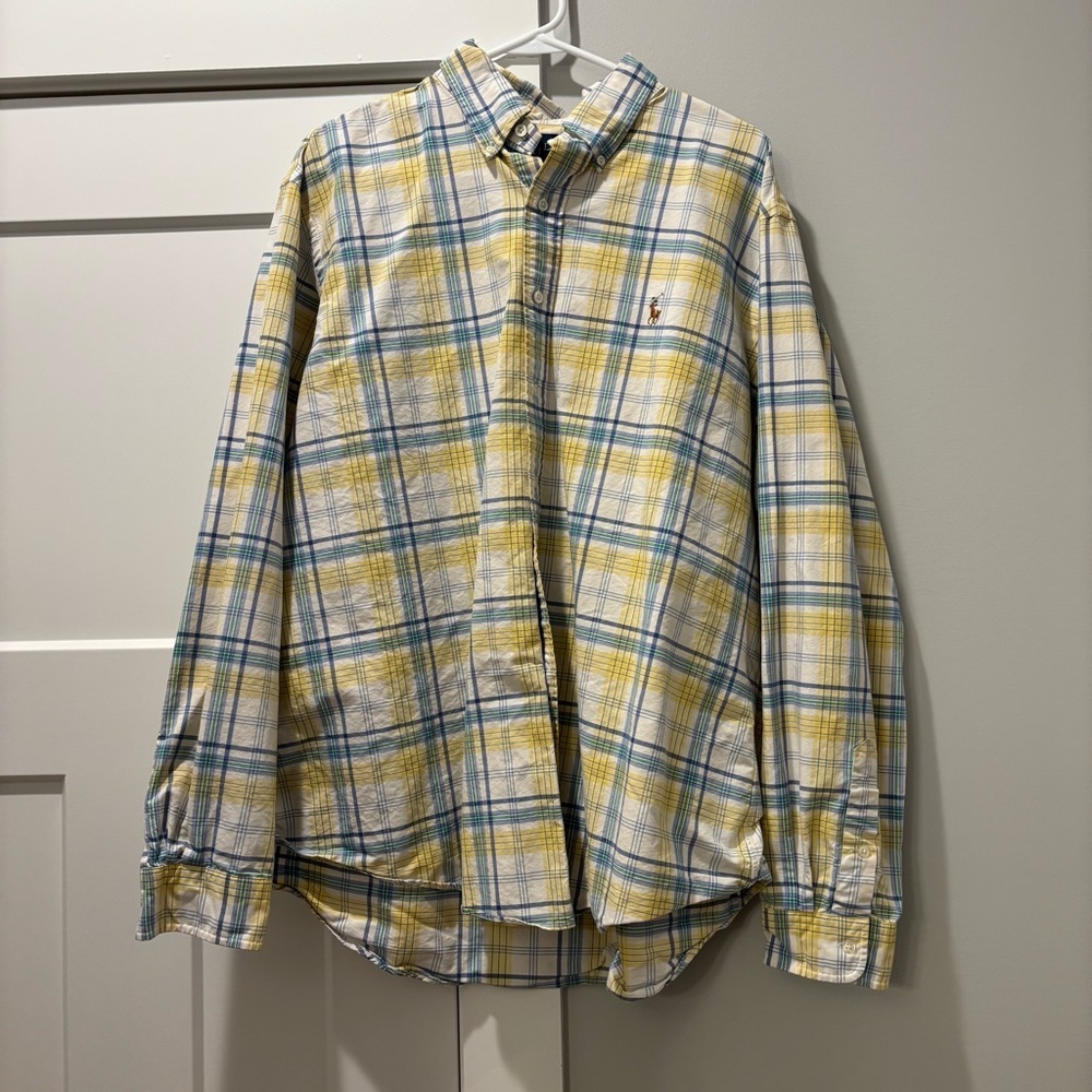Ralph Lauren Custom Fit Button Down Shirt XXL
